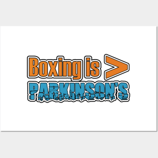 Parkinsons is Less Than Boxing Posters and Art